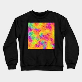 omg retro pattern abstract Crewneck Sweatshirt
